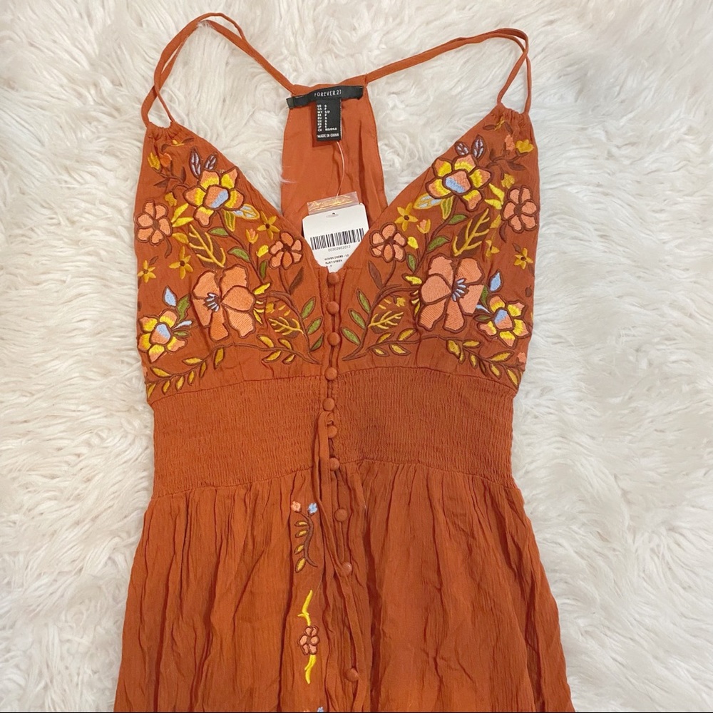 ❌ SOLD! NWT Forever 21 Cottagecore Maxi Dress